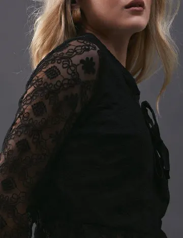 Bluza WAREHOUSE, negru