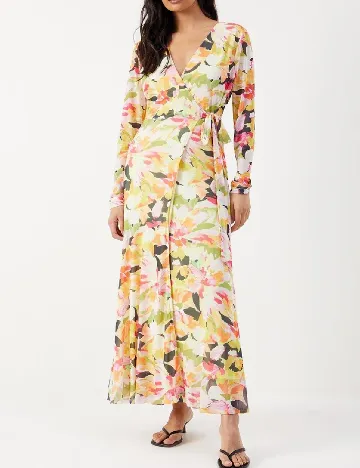 Rochie lunga WAREHOUSE, floral