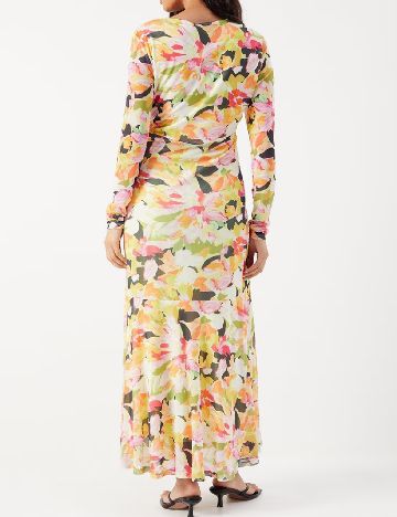 Rochie lunga WAREHOUSE, floral