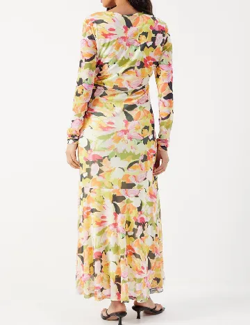 Rochie lunga WAREHOUSE, floral