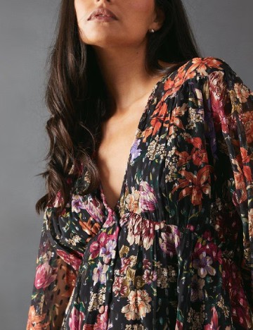 Rochie lunga WAREHOUSE, mix culori