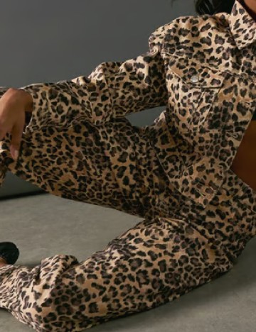 Blugi WAREHOUSE, animal print