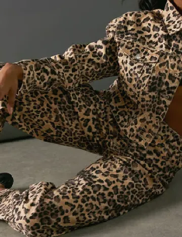 Blugi WAREHOUSE, animal print