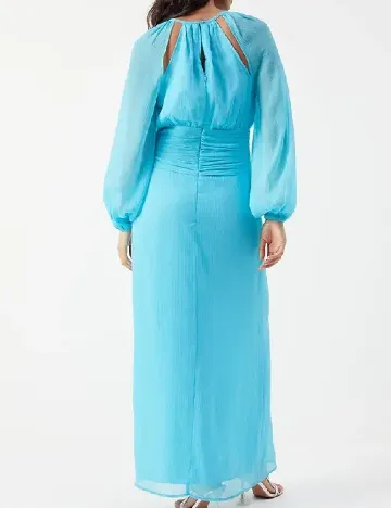 Rochie lunga WAREHOUSE, albastru