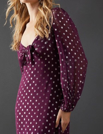 Rochie lunga WAREHOUSE, mov
