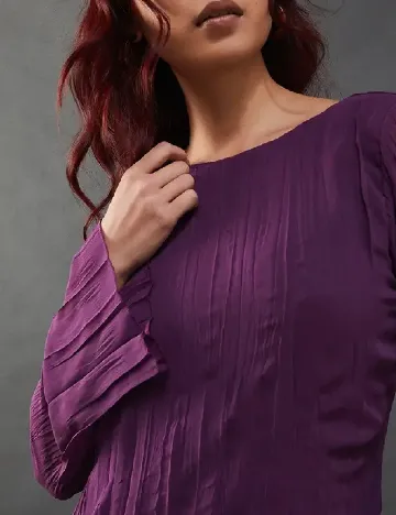 Rochie lunga WAREHOUSE, mov
