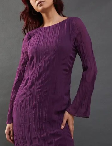 Rochie lunga WAREHOUSE, mov
