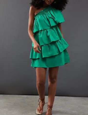Rochie scurta WAREHOUSE, verde