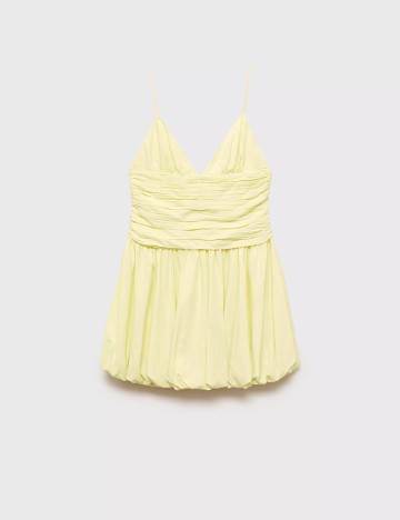Rochie scurta Mango, galben