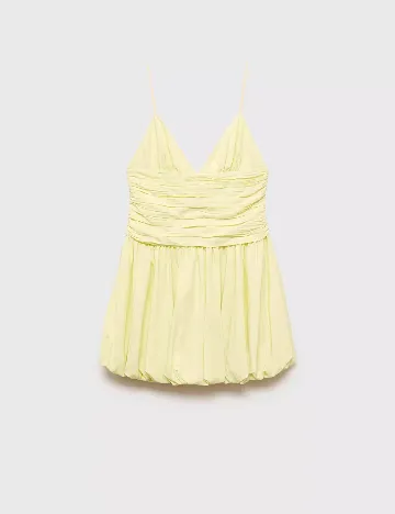 Rochie scurta Mango, galben