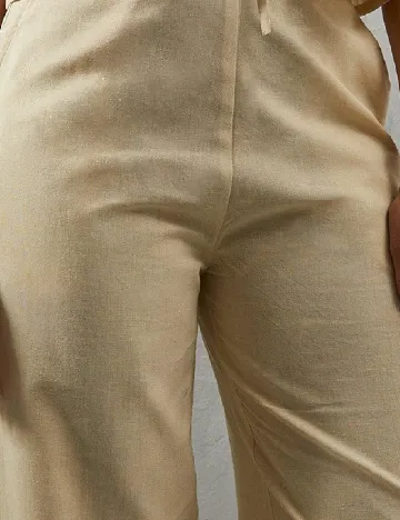 Pantaloni WAREHOUSE, crem