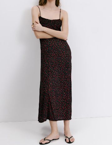 Rochie medie Mango, floral print