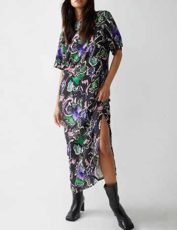 Rochie lunga WAREHOUSE, mix culori