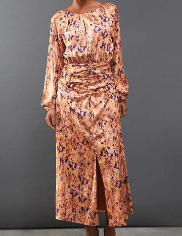 Rochie lunga WAREHOUSE, mix culori