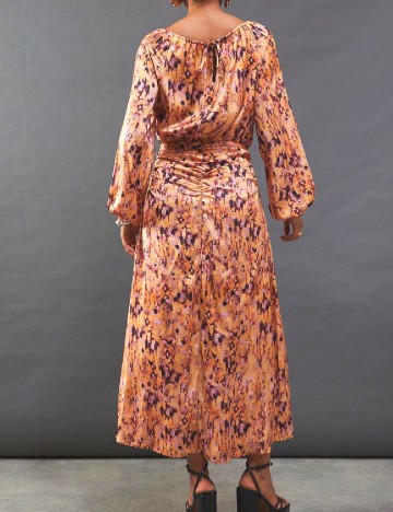 Rochie lunga WAREHOUSE, mix culori
