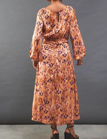 Rochie lunga WAREHOUSE, mix culori