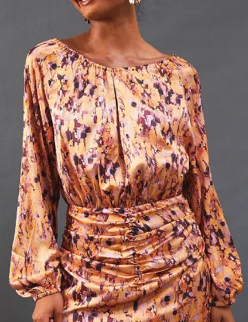 Rochie lunga WAREHOUSE, mix culori