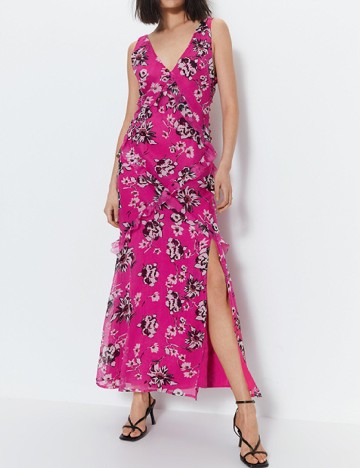 Rochie lunga WAREHOUSE, mix culori