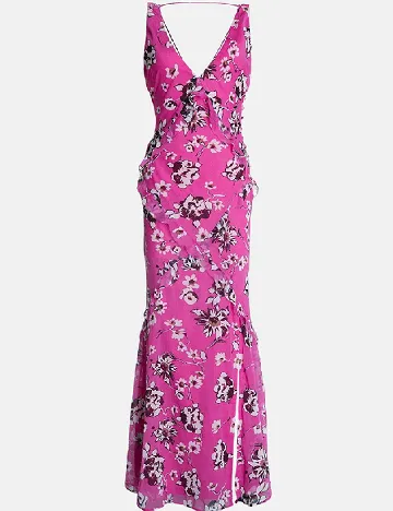 Rochie lunga WAREHOUSE, mix culori