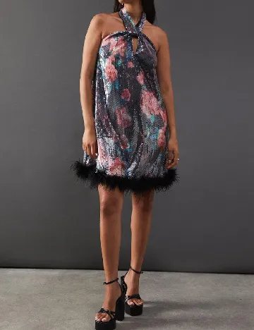 Rochie scurta WAREHOUSE, mix culori
