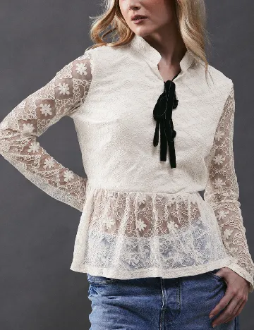 Bluza WAREHOUSE, crem