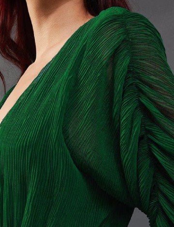 Rochie lunga WAREHOUSE, verde