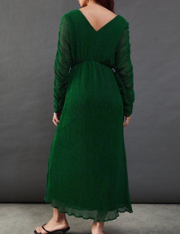 Rochie lunga WAREHOUSE, verde