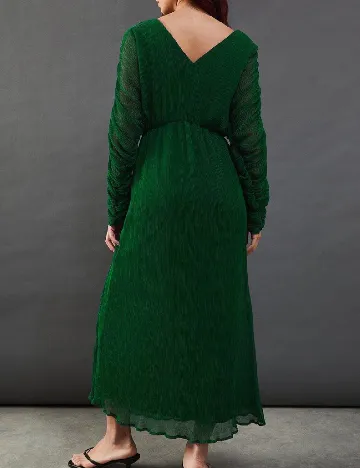 Rochie lunga WAREHOUSE, verde