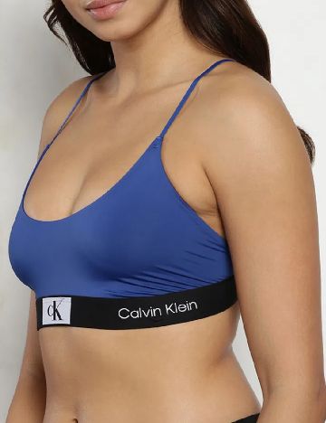 Bustiera Calvin Klein, albastru