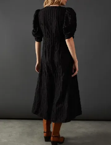 Rochie medie WAREHOUSE, negru