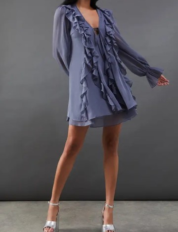 Rochie scurta WAREHOUSE, albastru