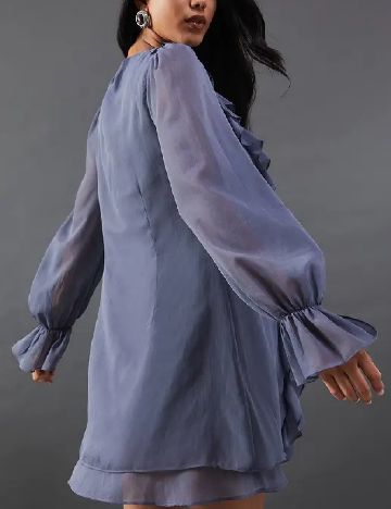 Rochie scurta WAREHOUSE, albastru