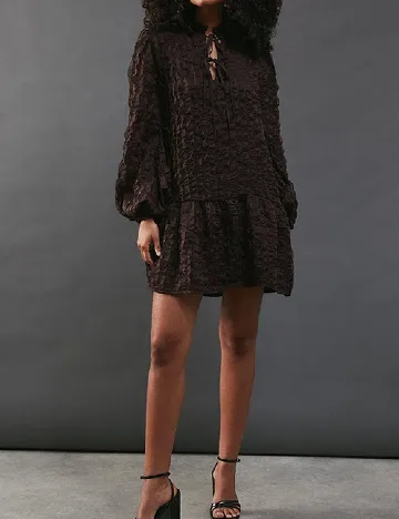 Rochie scurta WAREHOUSE, maro
