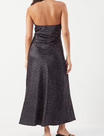 Rochie lunga WAREHOUSE, negru