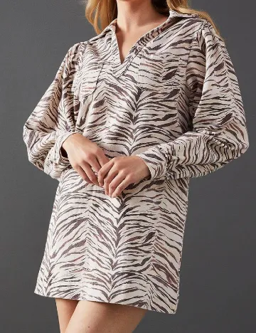 Rochie scurta WAREHOUSE, crem