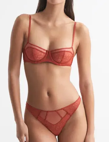 Sutien Calvin Klein, caramiziu
