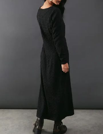 Rochie lunga WAREHOUSE, negru