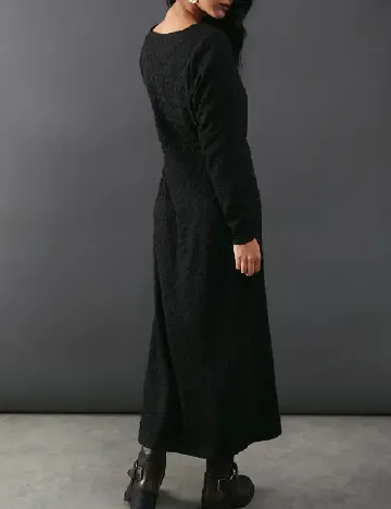 Rochie lunga WAREHOUSE, negru