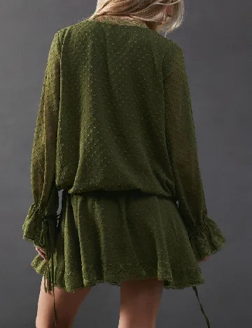 Rochie scurta WAREHOUSE, verde