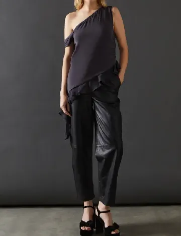 Bluza WAREHOUSE, gri inchis