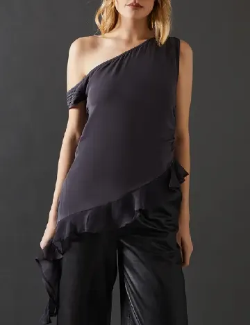 Bluza WAREHOUSE, gri inchis
