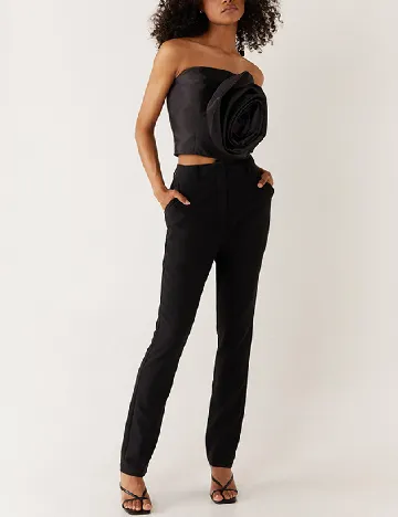 Pantaloni WAREHOUSE, negru