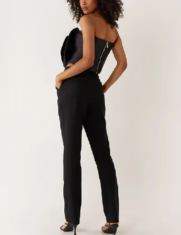 Pantaloni WAREHOUSE, negru