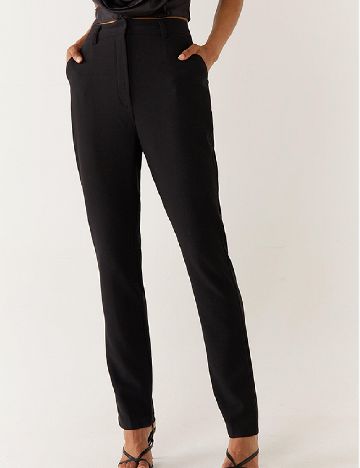 Pantaloni WAREHOUSE, negru