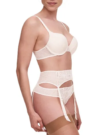 Portjartiera Passionata by Chantelle, alb