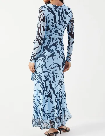 Rochie lunga WAREHOUSE, albastru