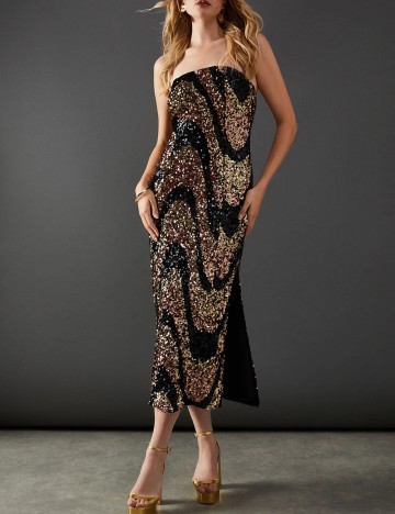 Rochie medie WAREHOUSE, mix culori