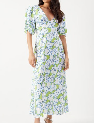 Rochie lunga WAREHOUSE, mix culori