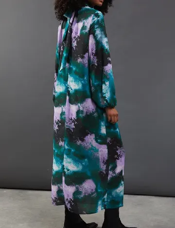 Rochie lunga WAREHOUSE, verde