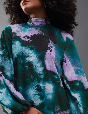 Rochie lunga WAREHOUSE, verde